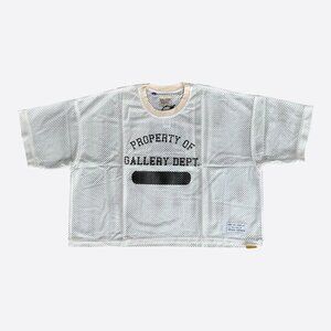 Gallery Dept White & Black Practice Mesh Jersey